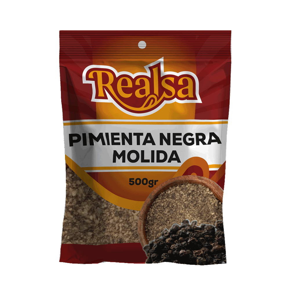 Pimienta Negra Molida Realsa en bolsa sachet
