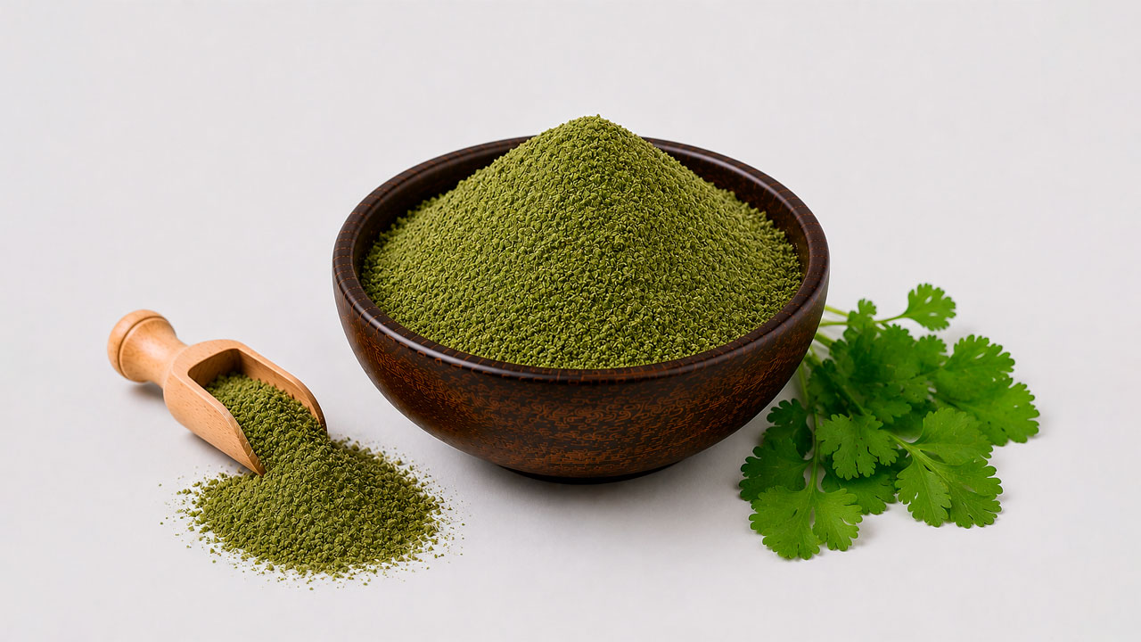cilantro molido
