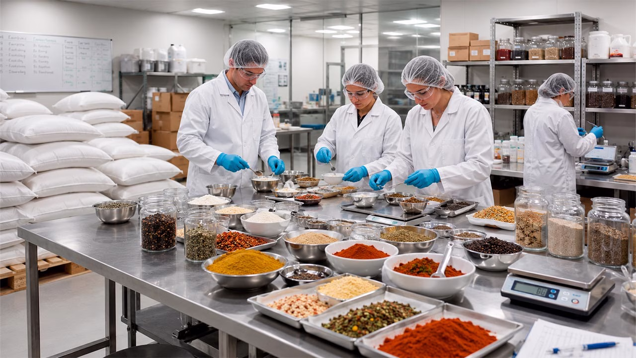 Desarrollo de soluciones y formulaciones personalizadas para la industria alimentaria